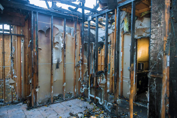 Professional Emergency Fire Cleanup technician working in Vail, AZ
